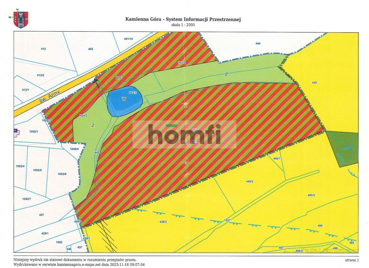 DZIAŁKA Z PIĘKNYM WIDOKIEM I POTENCJAŁEM INWESTYCYJNYM - Działka - Sprzedaż - Kamiennogórski, Kamienna Góra / Krzeszów