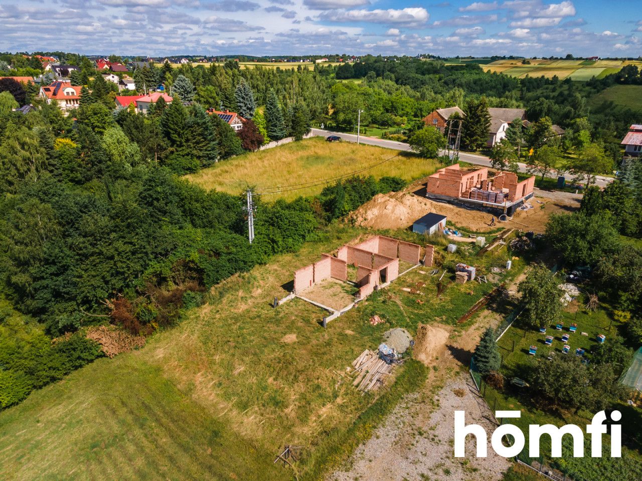 Wyjątkowo widokowa działka wraz z projektem, pozwoleniem i rozpoczętą budową - Michałowice - Działka - Sprzedaż - Krakowski, Michałowice