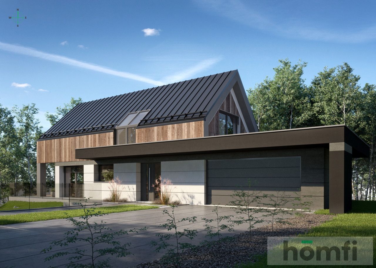 Wyjątkowo widokowa działka wraz z projektem, pozwoleniem i rozpoczętą budową - Michałowice - Działka - Sprzedaż - Krakowski, Michałowice