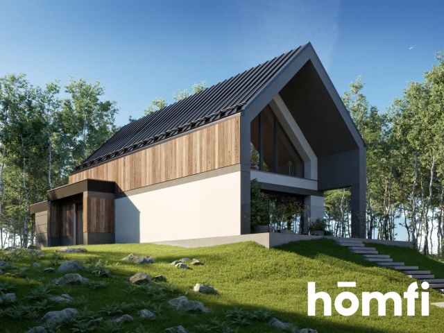 An exceptionally scenic plot with a design and permit and construction started - Michałowice - Ділянка - Продаж - Krakowski, Michałowice