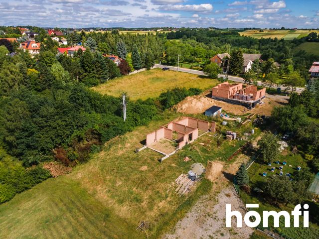 Wyjątkowo widokowa działka wraz z projektem, pozwoleniem i rozpoczętą budową - Michałowice - Działka - Sprzedaż - Krakowski, Michałowice