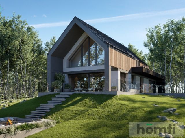 Wyjątkowo widokowa działka wraz z projektem, pozwoleniem i rozpoczętą budową - Michałowice - Działka - Sprzedaż - Krakowski, Michałowice