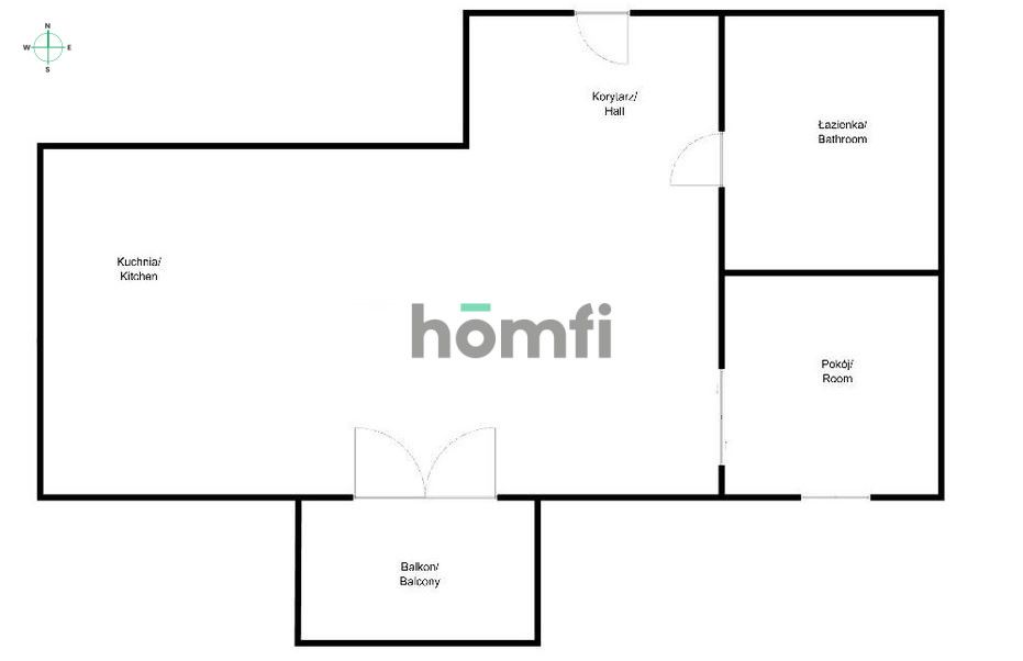 PRZYTULNE STUDIO PRZY NOWYM KLEPARZU- SŁOMNICKA - Mieszkanie - Wynajem - Kraków, Krowodrza