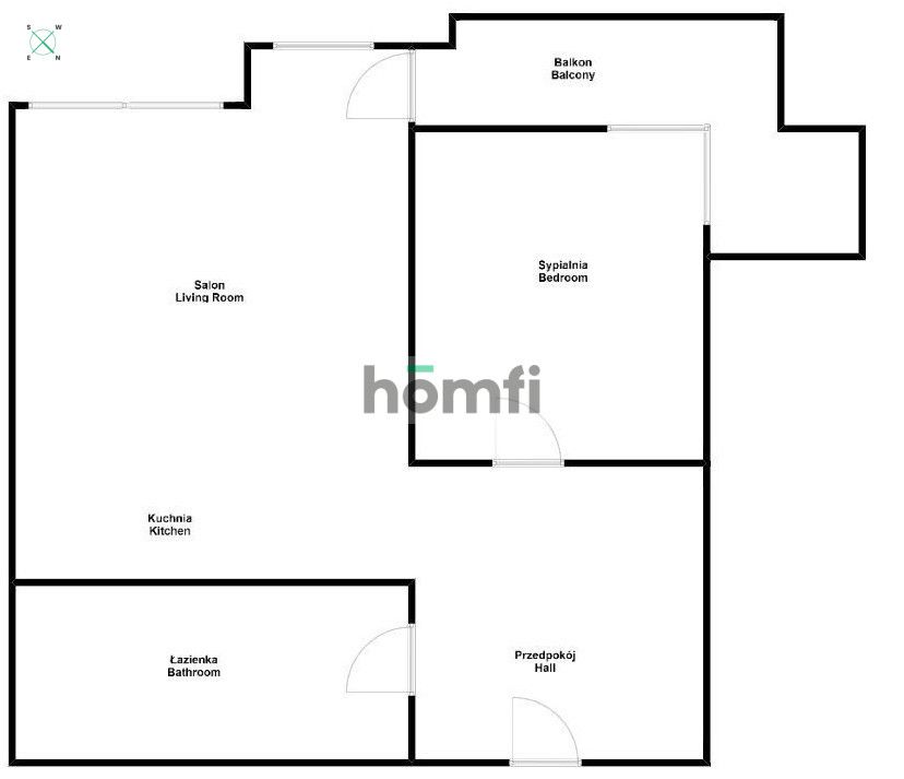 PRZYTULNE 2-POKOJOWE GRZEGÓRZKI PARK | NULLO 34 - Mieszkanie - Wynajem - Kraków, Śródmieście / Grzegórzki