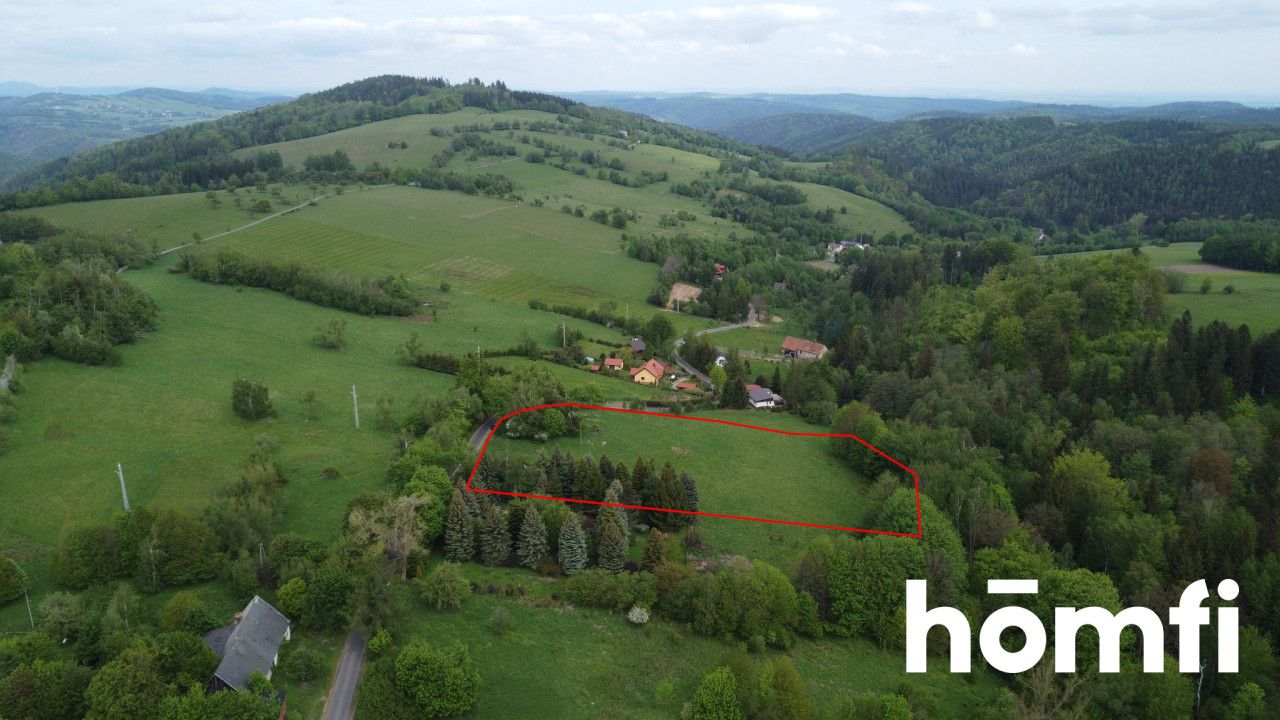 BUILDING Plot NEAR THE FOREST | 1.37 HA - Ділянка - Продаж - Wałbrzyski, Walim