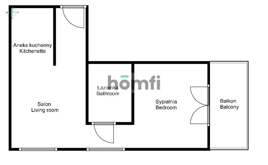 Dwupak inwestycyjny w centrum - Nowa Papiernia - Mieszkanie - Sprzedaż - Wrocław, Krzyki / Przedmieście Oławskie
