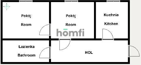 Mieszkanie 2 pok.z rozległym widokiem Klimatyzacja - Mieszkanie - Sprzedaż - Kraków, Nowa Huta