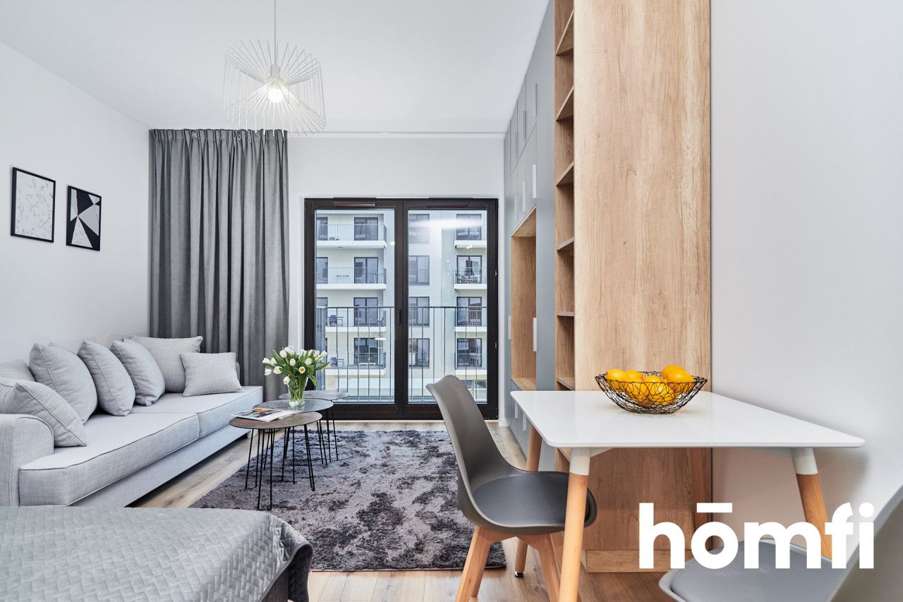 Studio - 32 m2 z balkonem / Walońska / Angel River - Mieszkanie - Wynajem - Wrocław, Krzyki