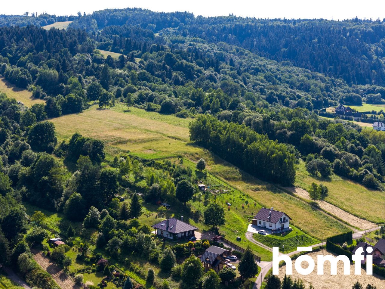 Atrakcyjna działka inwestycyjna w Huzelach - Działka - Sprzedaż - Leski, Lesko / Huzele