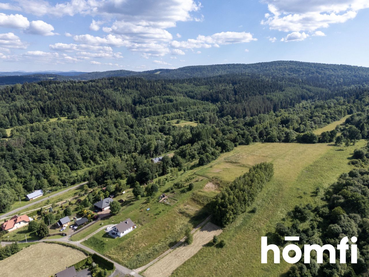 Atrakcyjna działka inwestycyjna w Huzelach - Działka - Sprzedaż - Leski, Lesko / Huzele