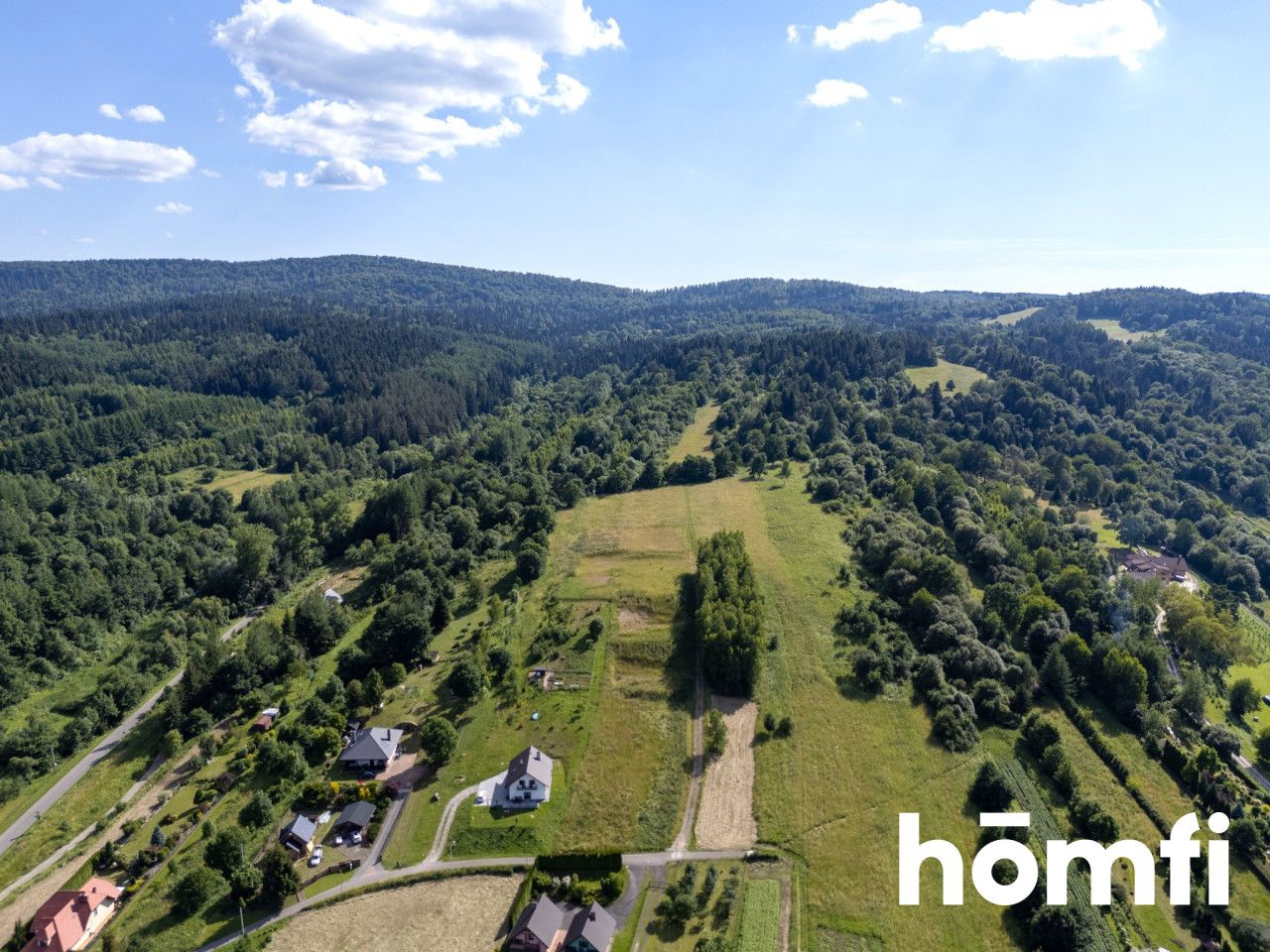 Atrakcyjna działka inwestycyjna w Huzelach - Działka - Sprzedaż - Leski, Lesko / Huzele