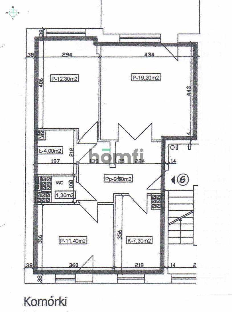 Trzy niezależne pokoje do wejścia - Mieszkanie - Sprzedaż - Kraków, Nowa Huta