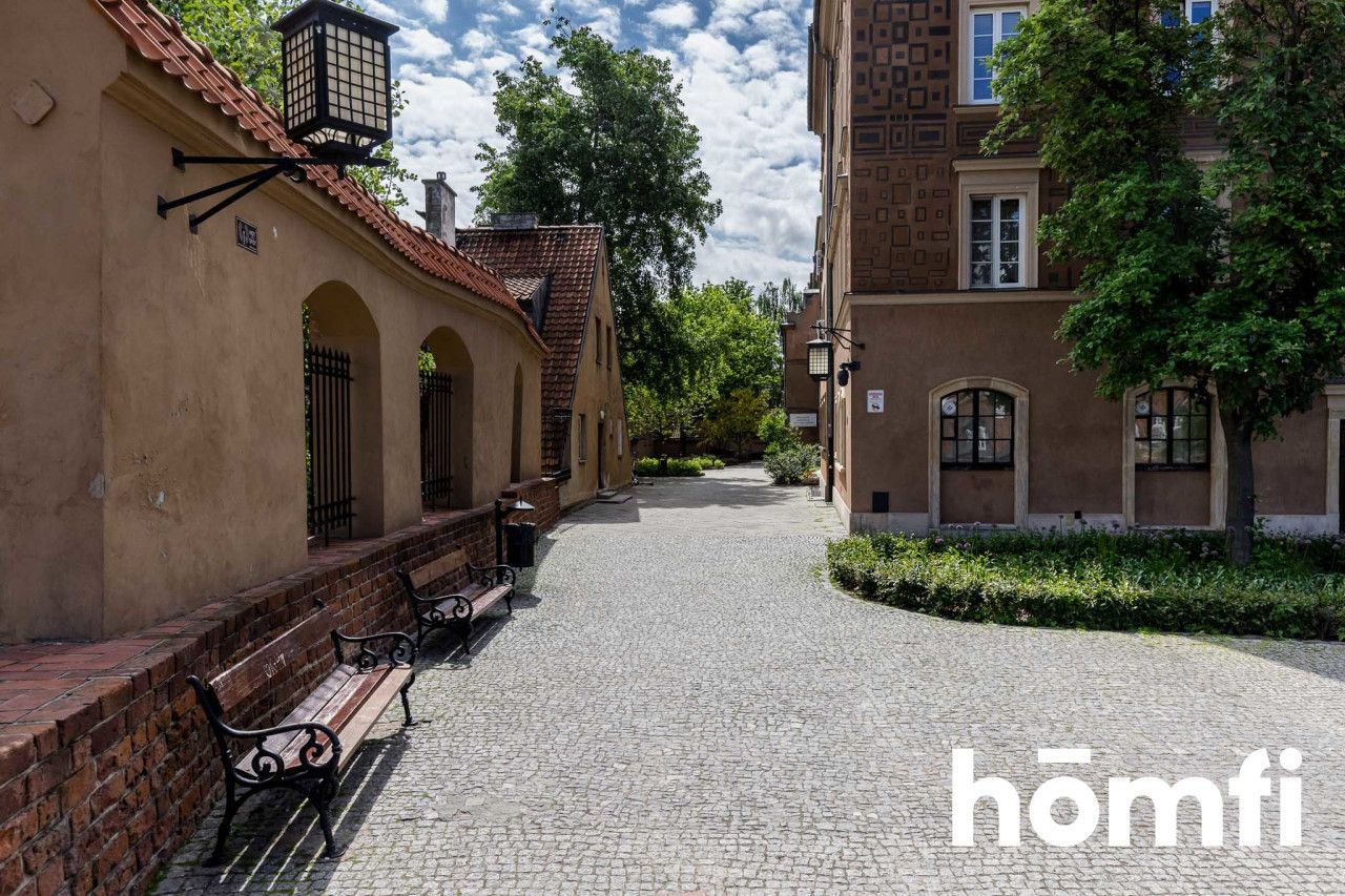 Klimatyczne studio z sypialnią na Starówce - Mieszkanie - Wynajem - Warszawa, Śródmieście