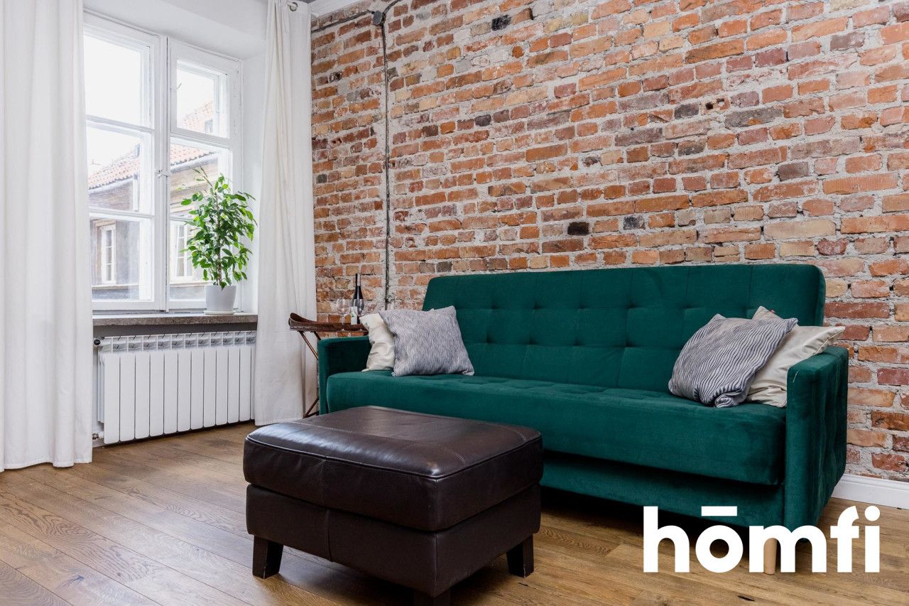 Klimatyczne studio z sypialnią na Starówce - Mieszkanie - Wynajem - Warszawa, Śródmieście