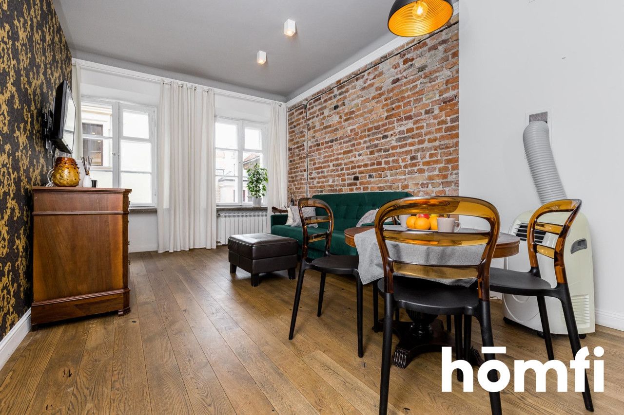 Klimatyczne studio z sypialnią na Starówce - Mieszkanie - Wynajem - Warszawa, Śródmieście