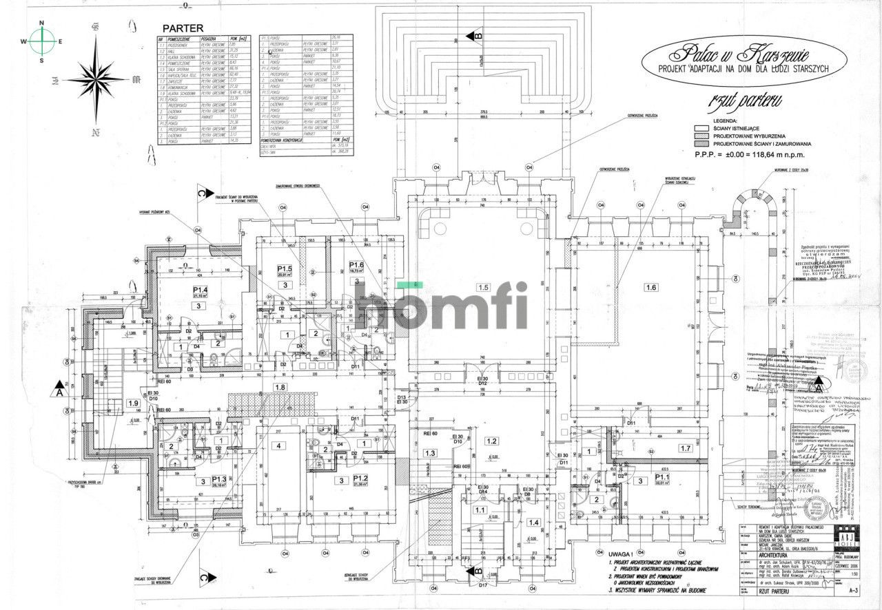 Pałac w stanie deweloperskim - Lokal użytkowy - Sprzedaż - Kolski, Dąbie / Karszew