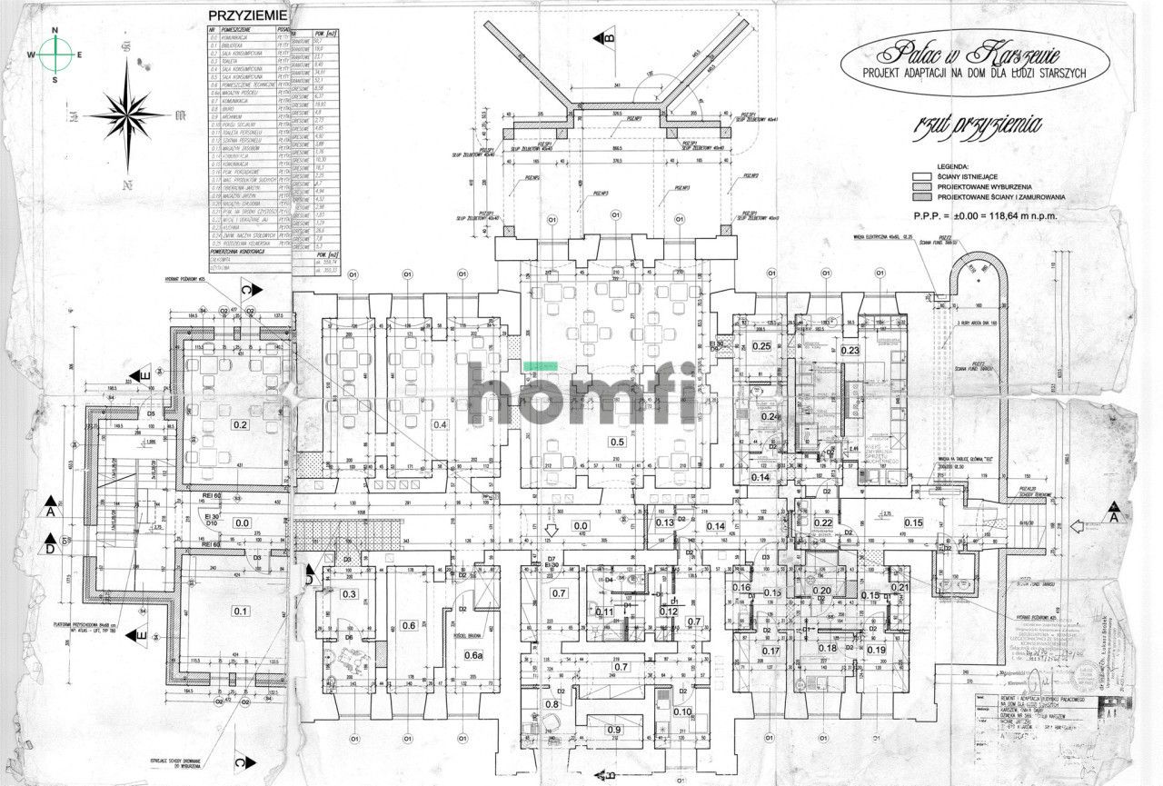 Pałac w stanie deweloperskim - Lokal użytkowy - Sprzedaż - Kolski, Dąbie / Karszew