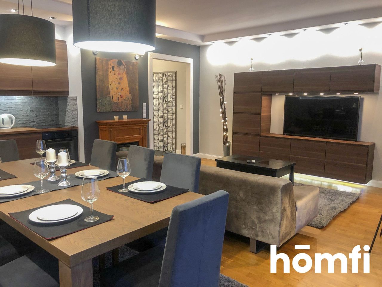 Eleganckie 3-pokojowe mieszkanie z dwoma balkonami - Mieszkanie - Wynajem - Warszawa, Mokotów / Służewiec