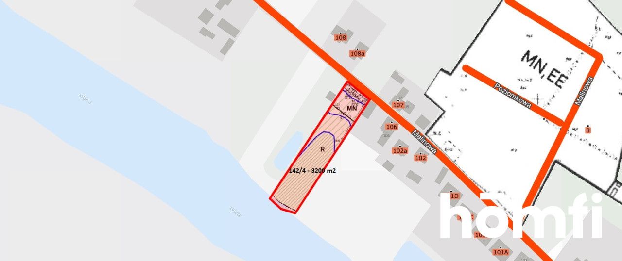 Plot with great potential for sale - POWIERCIE WIEŚ/KOŁO - Plot - Sale - Kolski, Koło / Powiercie