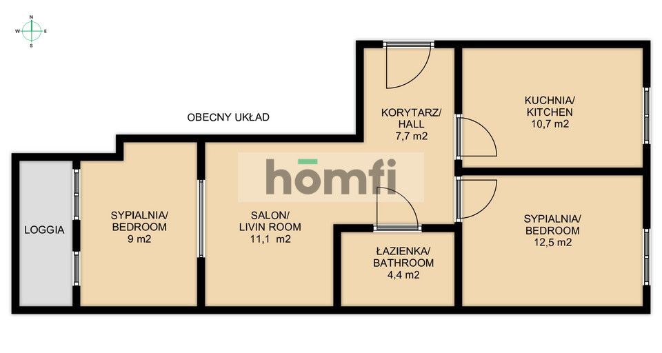 Apartment 2/3 Rooms on Naramowicka/Serbska Poznań - Apartment - Sale - Poznań, Stare Miasto / Winogrady