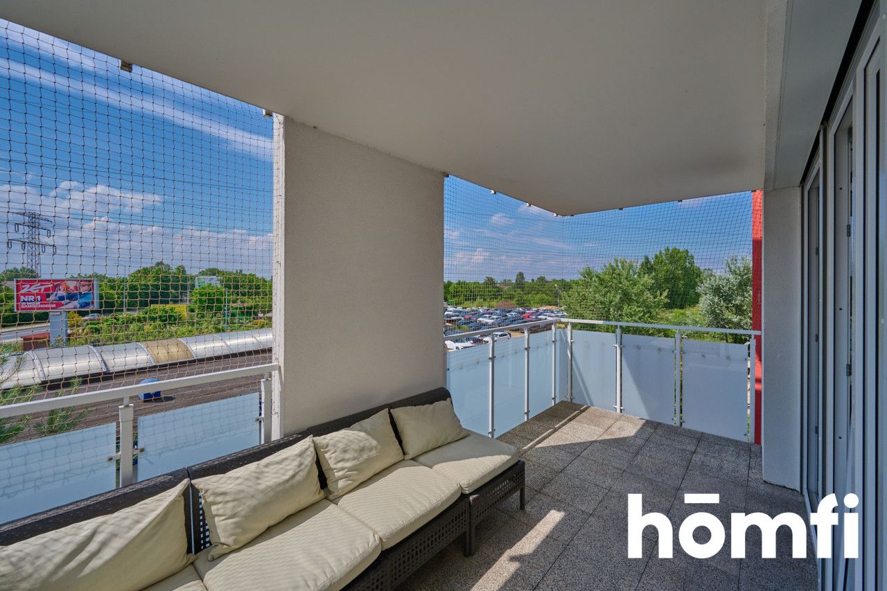 3 rooms with balcony 13m2 - Klecina ul. Karmelkowa - Квартира - Оренда - Wrocław, Krzyki / Klecina