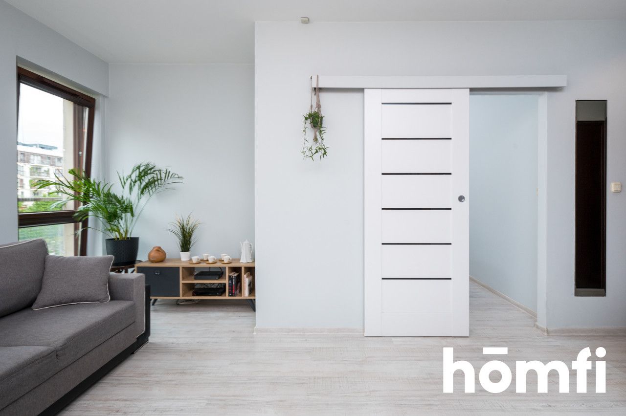 PRZESTRONNY APARTAMENT 2 POK 37 M2 ZABŁOCIE GARDEN RESIDENCE - Mieszkanie - Wynajem - Kraków, Zabłocie