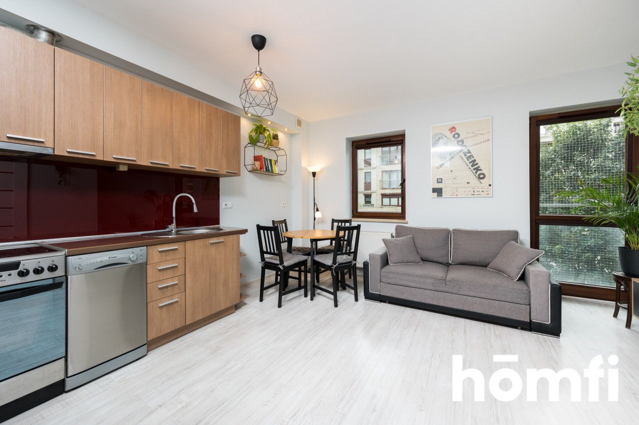 PRZESTRONNY APARTAMENT 2 POK 37 M2 ZABŁOCIE GARDEN RESIDENCE - Mieszkanie - Wynajem - Kraków, Zabłocie