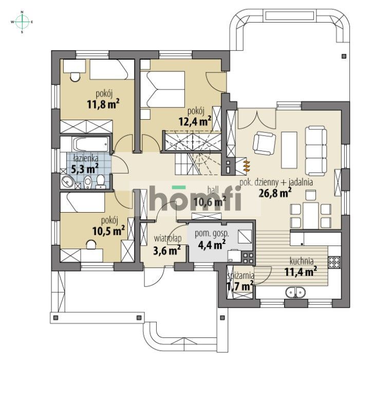 Spacious house with very big plot Sądrożyce 1 785 000 PLN - House - Sale - Oleśnicki, Twardogóra / Sądrożyce