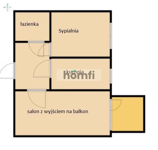 2 POKOJOWE MIESZKANIE Z KLIMATYZACJĄ | STARZYŃSKIEGO | RZESZÓW - Mieszkanie - Sprzedaż - Rzeszów, Baranówka