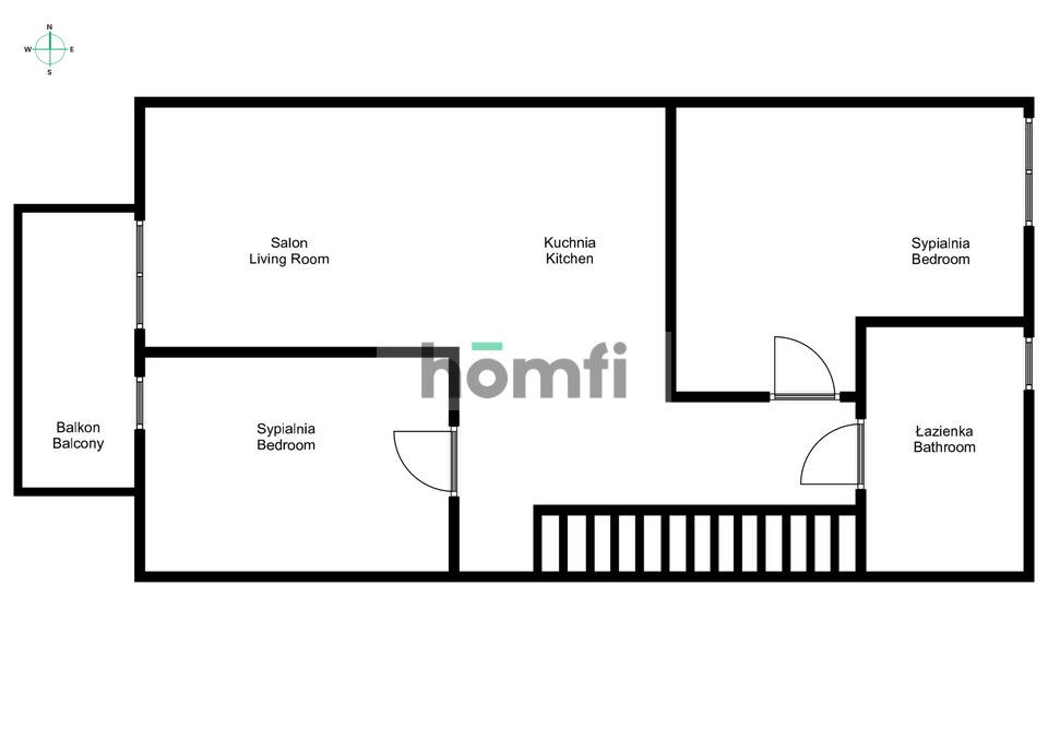 Wynajem 3 pok.mieszkania w Mosinie. - Mieszkanie - Wynajem - Poznański, Mosina