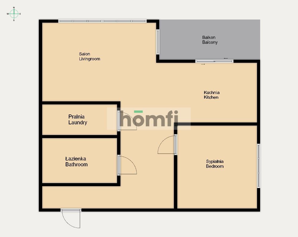 Jasne mieszkanie z klimatyzacją - Mieszkanie - Wynajem - Radom, Południe