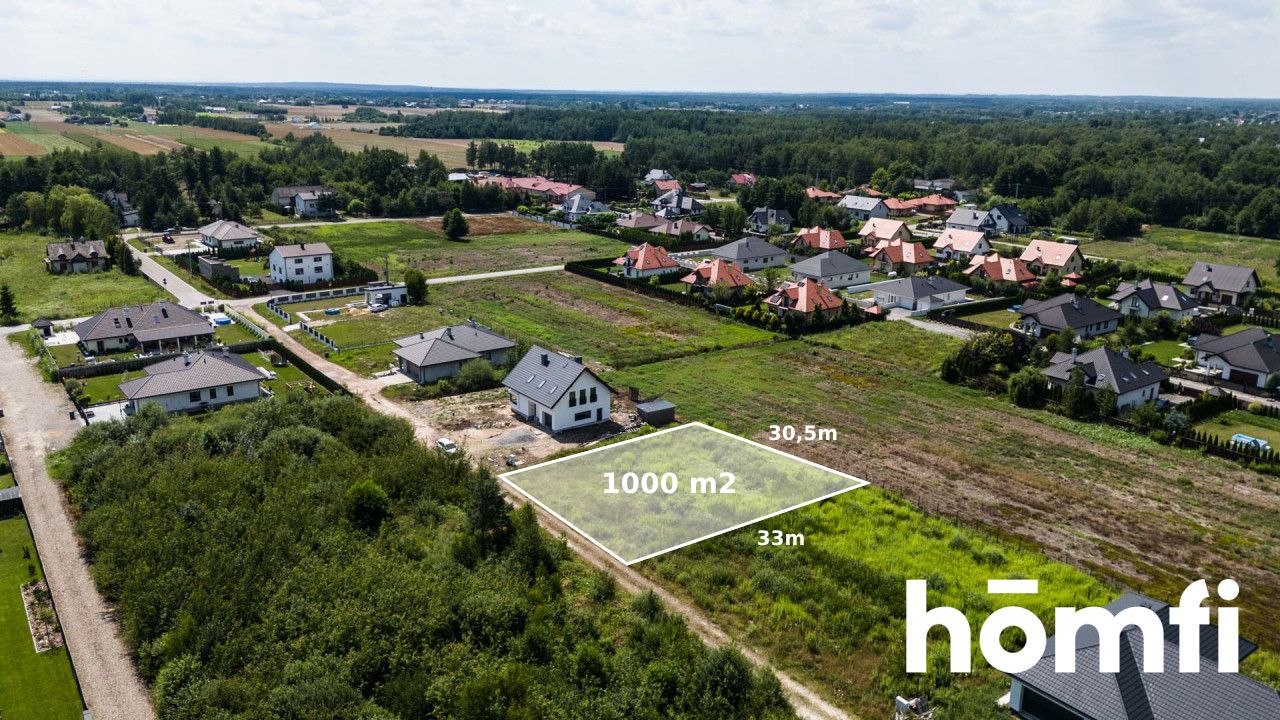 Działka budowlana pod zabudowę mieszkaniową w Makowie Nowym, 1000 m2 - Działka - Sprzedaż - Radomski, Skaryszew / Maków Nowy