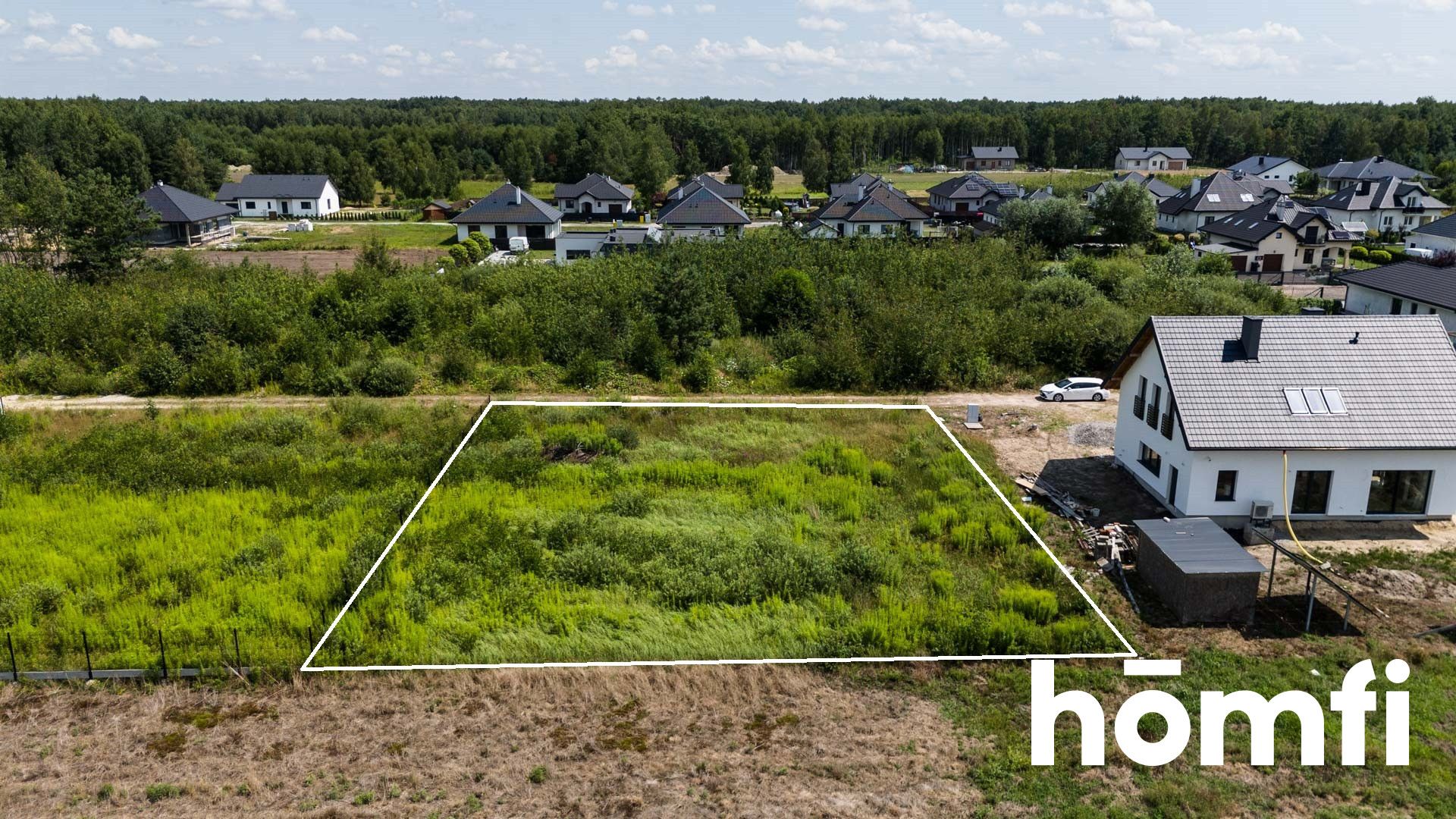 Działka budowlana pod zabudowę mieszkaniową w Makowie Nowym, 1000 m2 - Działka - Sprzedaż - Radomski, Skaryszew / Maków Nowy