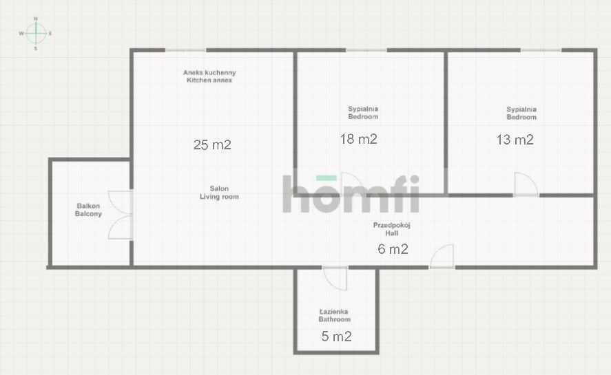 Duże, ładne mieszkanie z klimatyzacją i parkingiem - Mieszkanie - Wynajem - Kraków, Krowodrza / Prądnik Biały