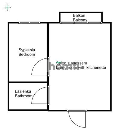 2 pok. mieszkanie Premium z halą i komórką - Mieszkanie - Wynajem - Gdańsk, Wrzeszcz Górny