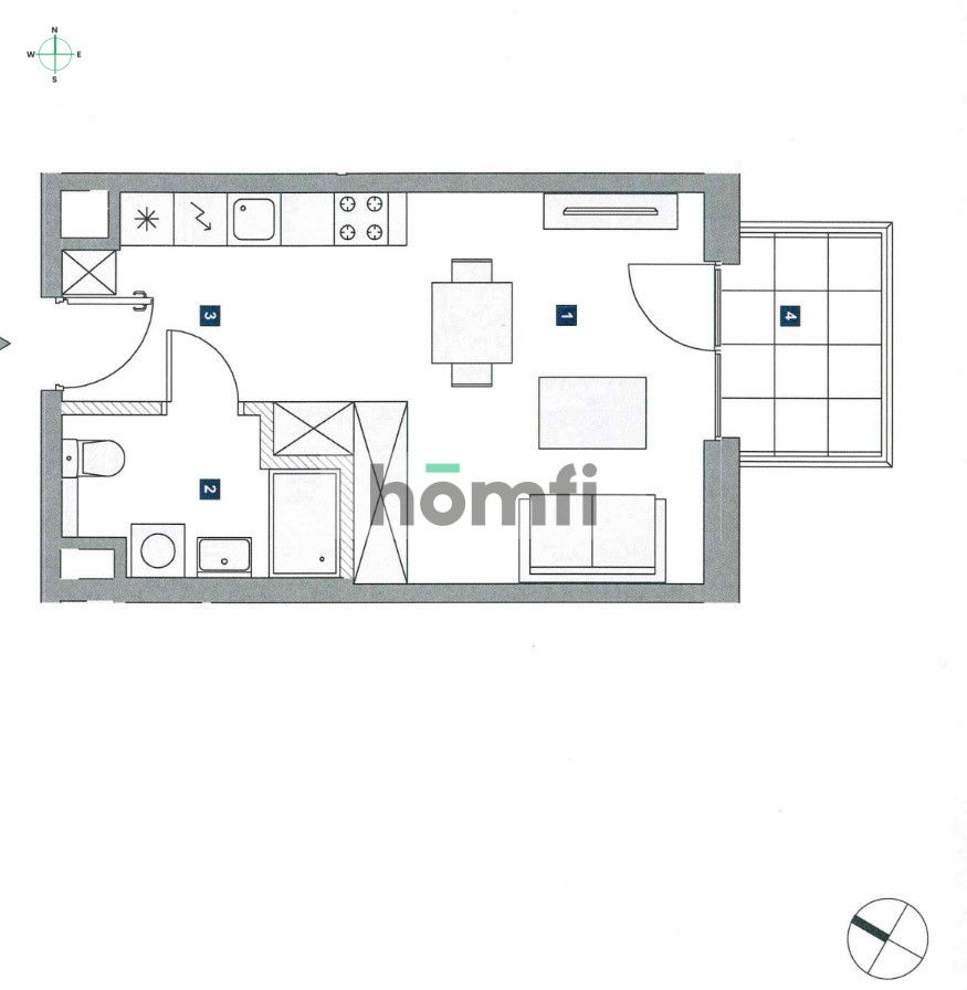 Przystanek Międzylesie - nowa kawalerka - Mieszkanie - Wynajem - Warszawa, Wawer
