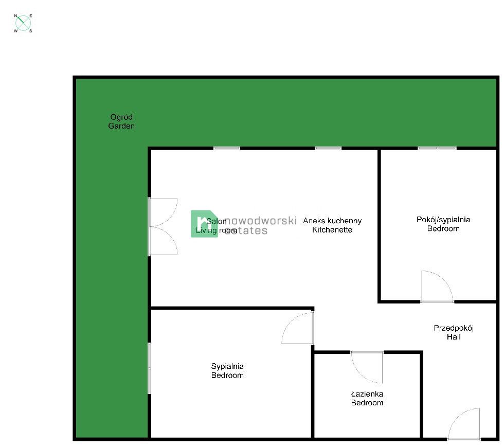 3-pokojowe mieszkanie na Maślicach - ul. Potokowa - Mieszkanie - Wynajem - Wrocław, Fabryczna / Maślice