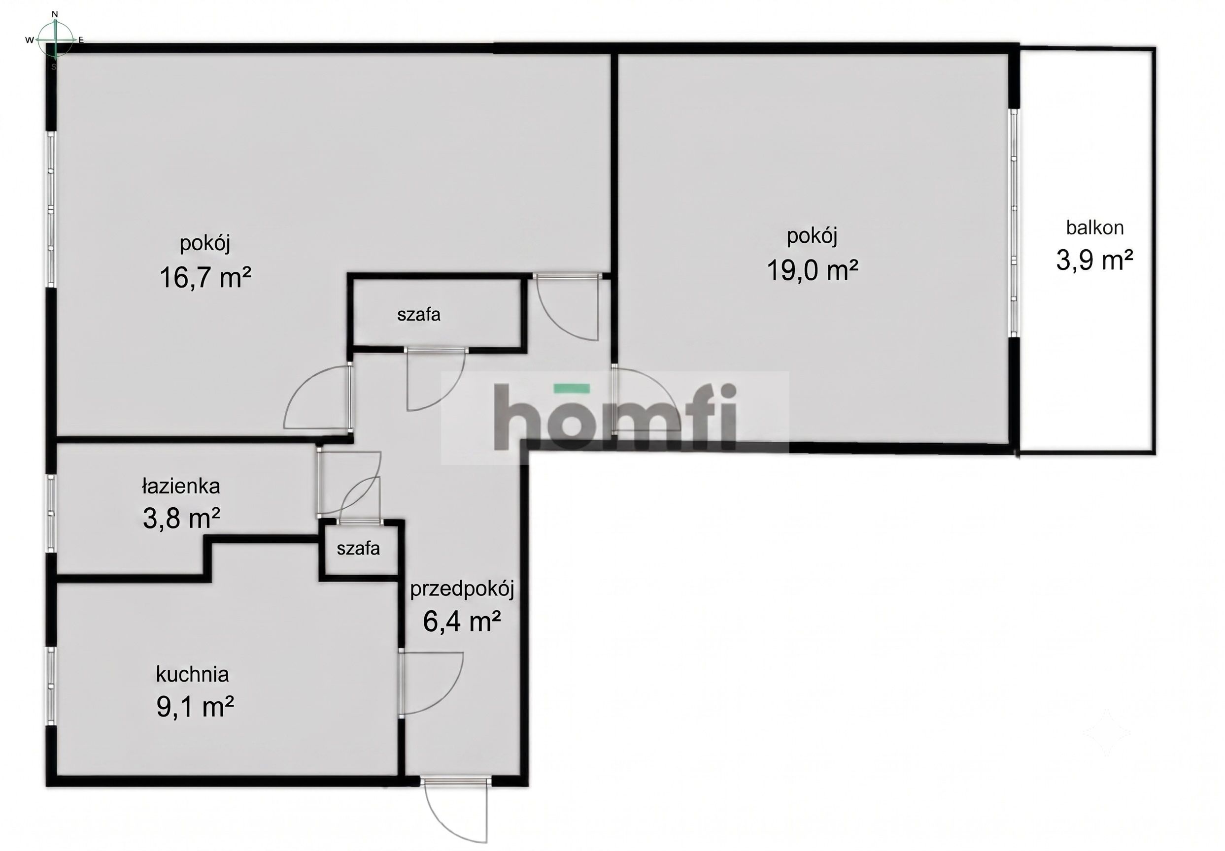 2-room apartment in the university town of Lublin - Apartment - Sale - Lublin, Wieniawa