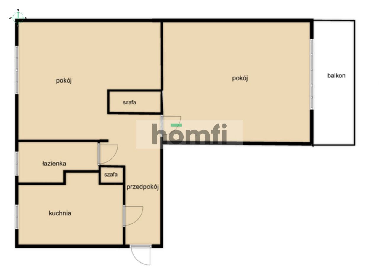 2-room apartment in the university town of Lublin - Apartment - Sale - Lublin, Wieniawa