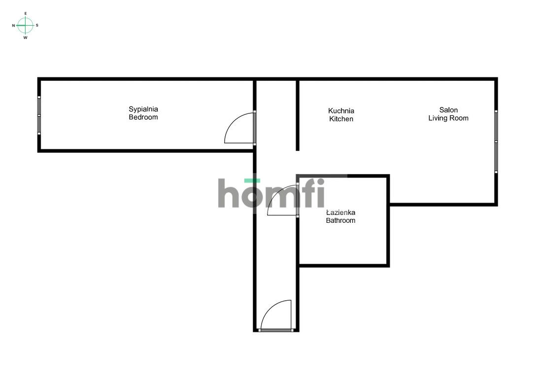 Apartment for rent, 2 rooms, Poznań/Wilda - Apartment - Rent - Poznań, Wilda