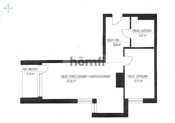 2-room apartment at kamiennogórska - Apartment - Rent - Poznań, Grunwald