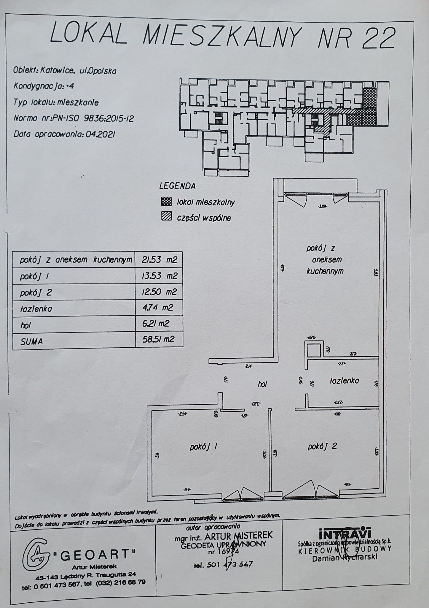 Pierwszy Najemca / 3 pokoje / Centrum Katowic / 2x Balkon+MP - Mieszkanie - Wynajem - Katowice, Centrum