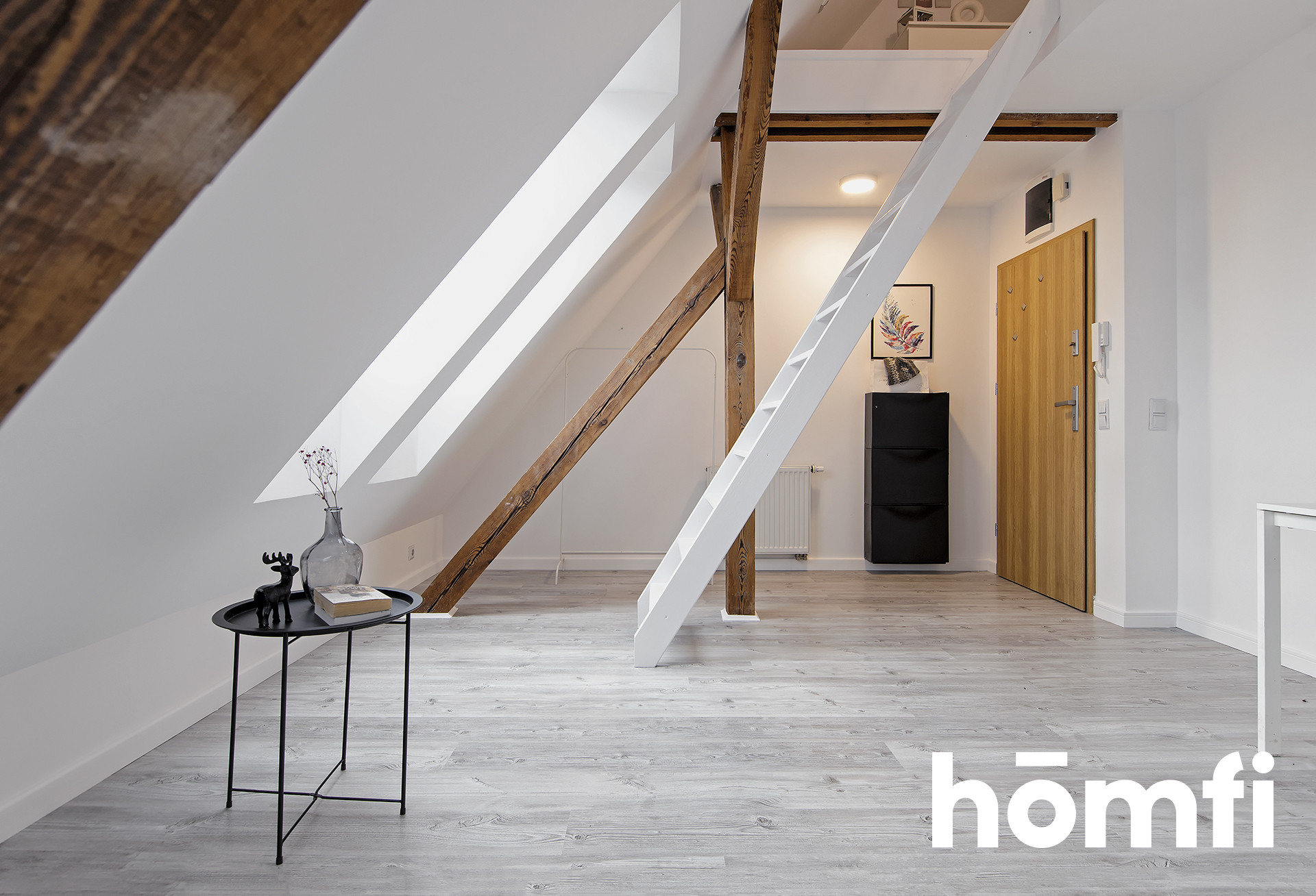 Attic in a renovated tenement house Room + Mezzanine - Apartment - Sale - Poznań, Jeżyce / Golęcin