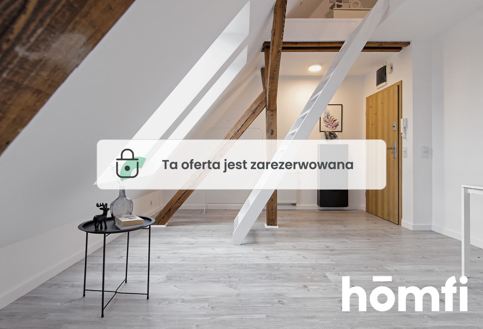 Attic in a renovated tenement house Room + Mezzanine - Apartment - Sale - Poznań, Jeżyce / Golęcin
