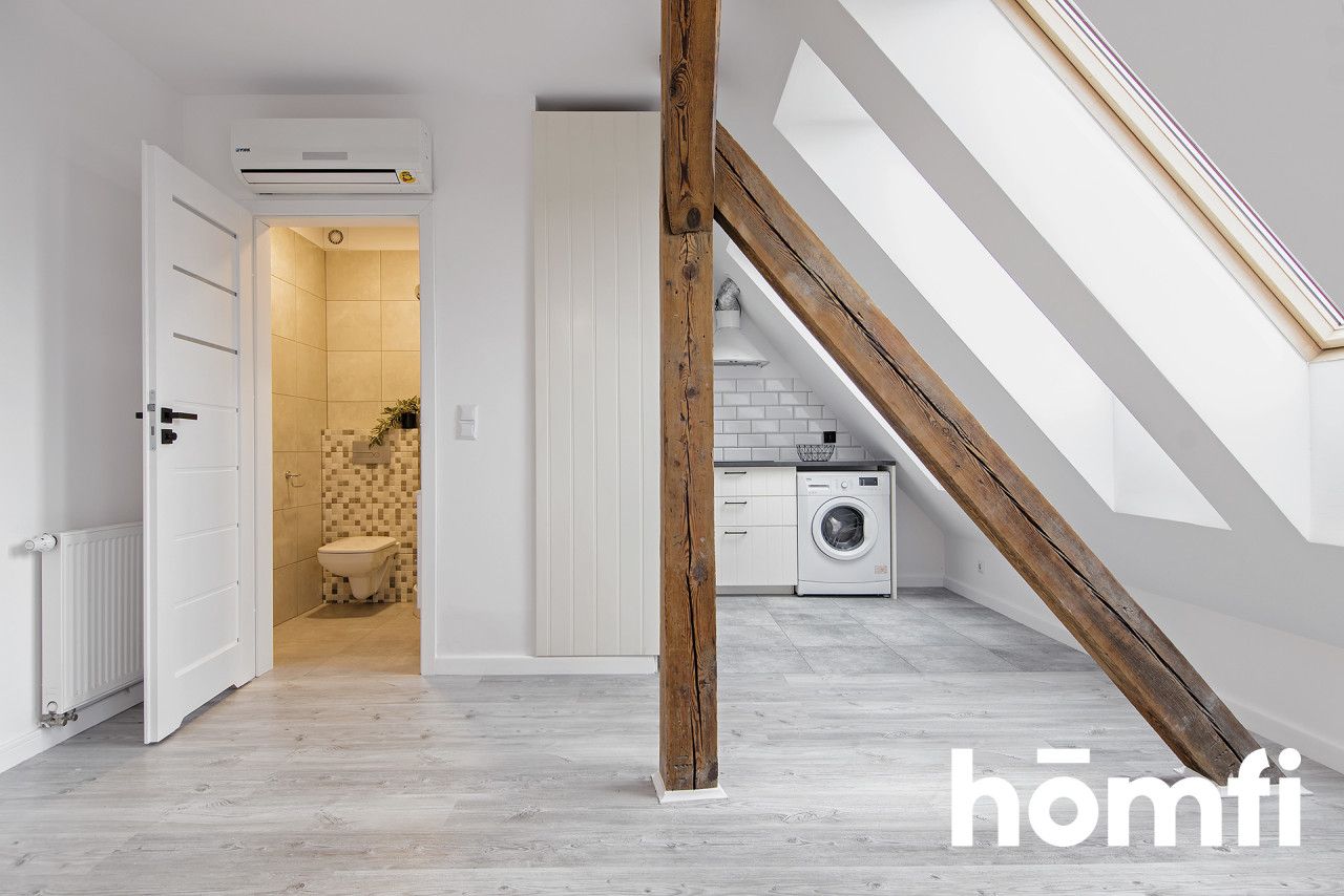 Attic in a renovated tenement house Room + Mezzanine - Apartment - Sale - Poznań, Jeżyce / Golęcin