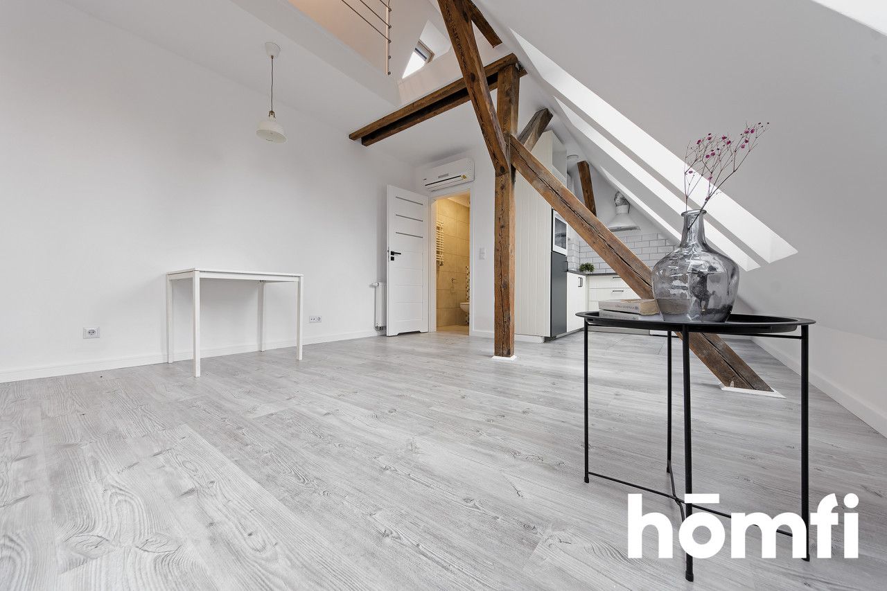 Attic in a renovated tenement house Room + Mezzanine - Apartment - Sale - Poznań, Jeżyce / Golęcin