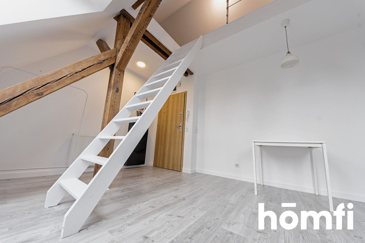 Attic in a renovated tenement house Room + Mezzanine - Apartment - Sale - Poznań, Jeżyce / Golęcin