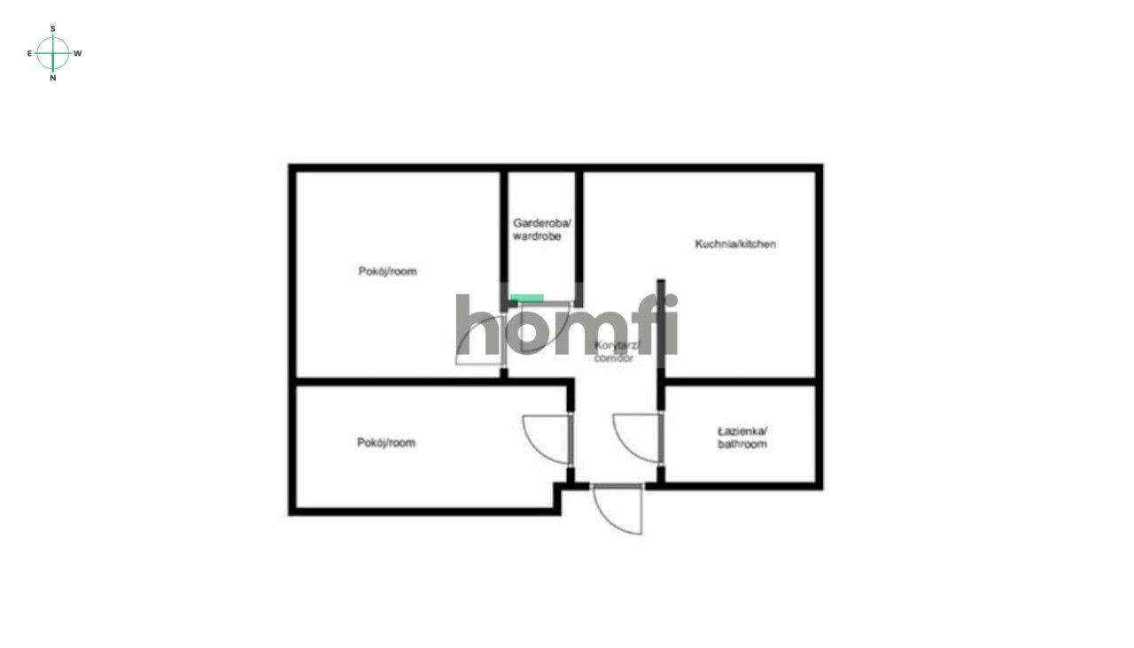 Do wynajęcia 2-pokojowe mieszkanie z ogrodem - Mieszkanie - Wynajem - Wrocław, Śródmieście / Sępolno