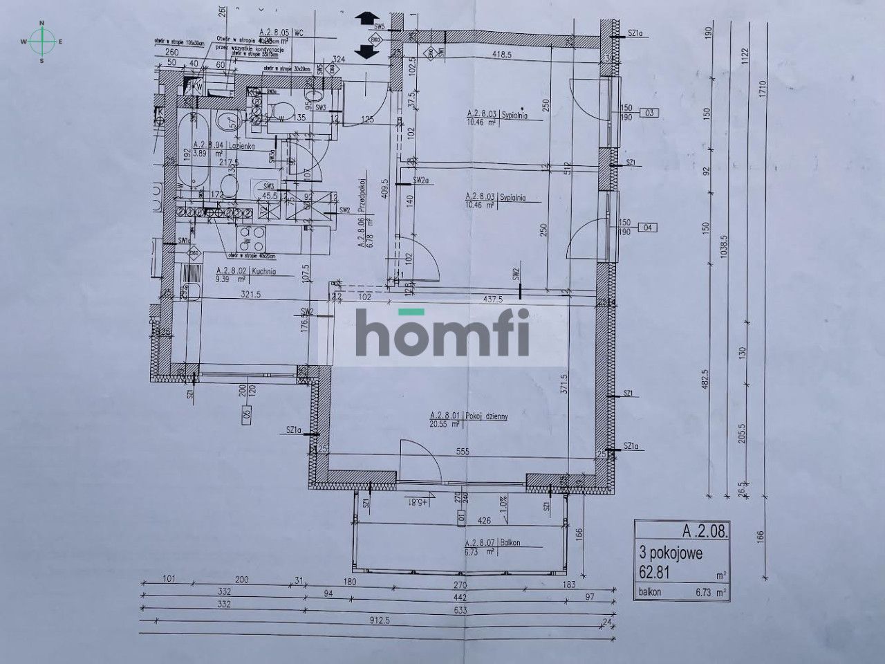 3 pokoje | metro | Park Leśny | miejsce parkingowe - Mieszkanie - Sprzedaż - Warszawa, Targówek