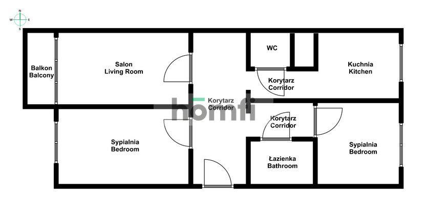 Przytulne 3 pokojowe mieszkanie Rataje/Poznań - Mieszkanie - Wynajem - Poznań, Nowe Miasto